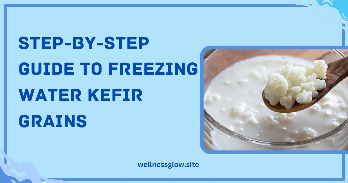 Freeze Water Kefir Grains