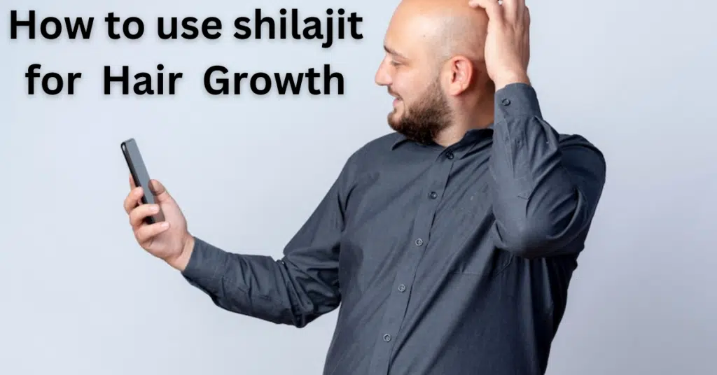 How to use shilajit for  Hair  Growth