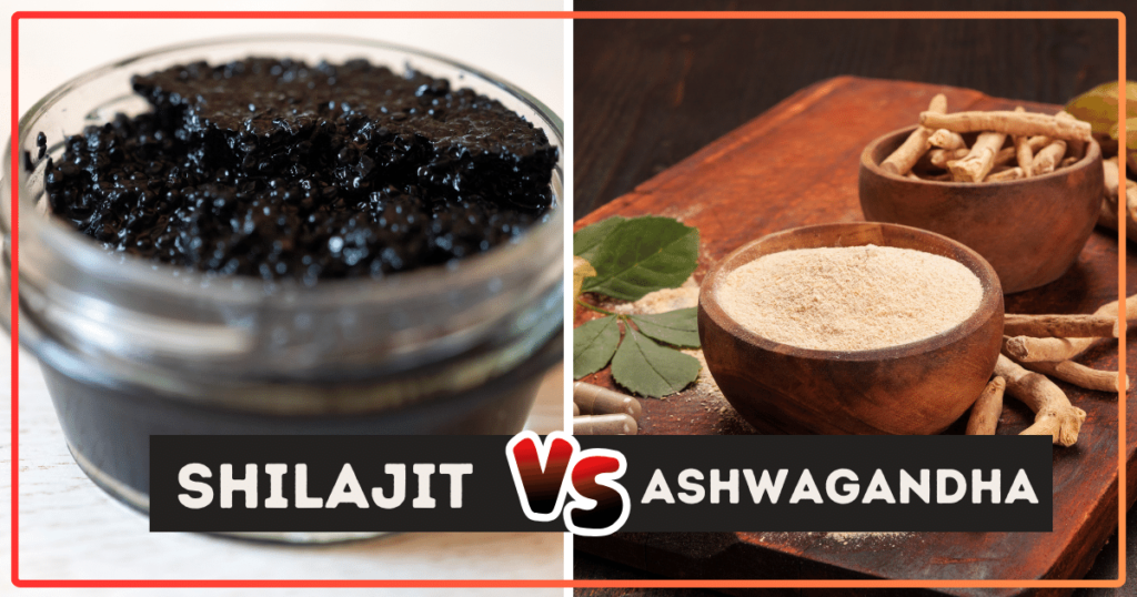 Shilajit vs. Ashwagandha